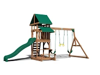 Backyard Discovery Belmont Wooden Swing Set                                                                                     