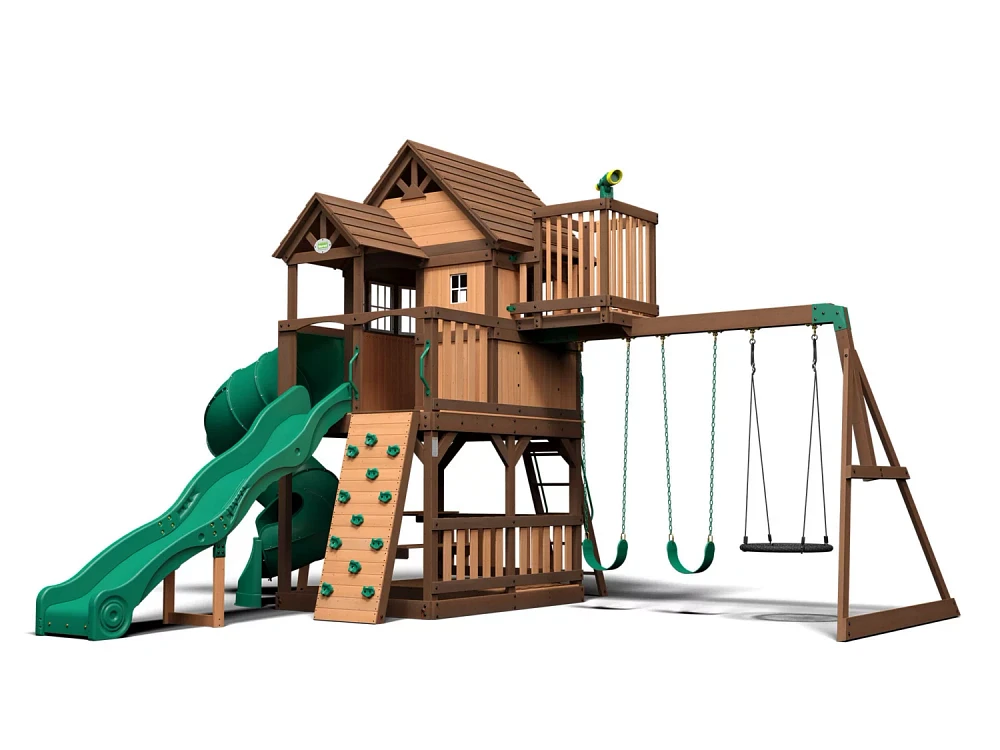 Backyard Discovery Skyfort Wooden Play Set                                                                                      