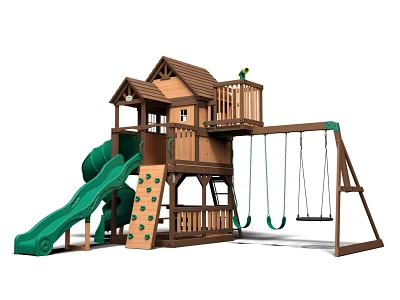 Backyard Discovery Skyfort Wooden Play Set                                                                                      