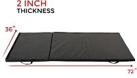 Sunny Health & Fitness 3' x 6' x 2" Folding Gym Mat                                                                             