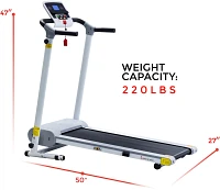 Sunny Health & Fitness Easy Assembly Folding Treadmill                                                                          