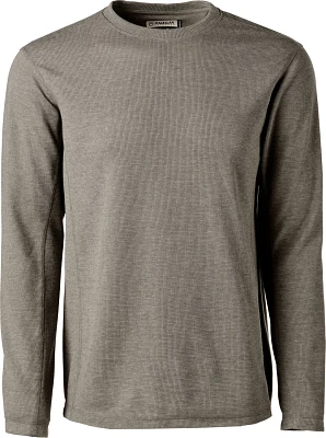 Magellan Outdoors Men's Base Camp Thermal Heathered Long Sleeve Crew Top