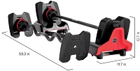 Bowflex SelectTech 2080 Barbell w/ Curl Bar                                                                                     