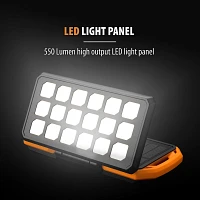 Tough Tested Power Bank with High Powered LED Light Panel                                                                       