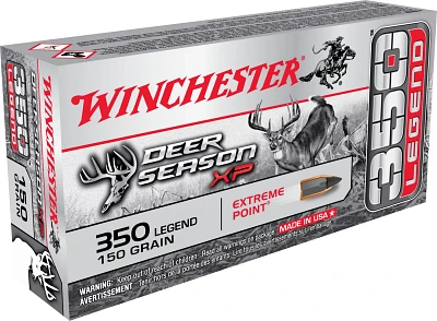 Winchester Deer Season XP 350 Legend 150-Grain Ammunition - 20 Rounds                                                           