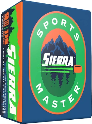 Sierra Sports Master 9mm Luger JHP Ammunition - 20 Rounds                                                                       