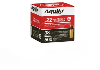 Aguila Ammunition Super Extra .22 LR 38-Grain Rimfire Ammunition                                                                