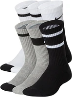 Nike Kids' Everyday Cushioned Crew Socks 6 Pack