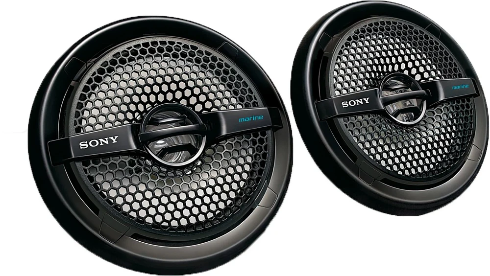 Sony 6-1/2" Dual Cone Marine Speakers (Pair)