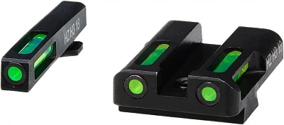 HIVIZ Shooting Systems Litewave H3 Tritium Litepipe S&W Sight Set                                                               