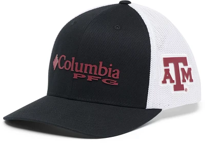 Columbia Sportswear Men's Texas A&M University PFG Mesh Snap Back Ball Cap