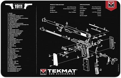 TekMat 1911 Gun Cleaning Mat                                                                                                    