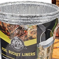 Pit Boss Grease Bucket Liners 6 Pack                                                                                            