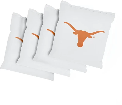 NCAA University of Texas Cornhole Replacement Bean Bags 4-Pack
