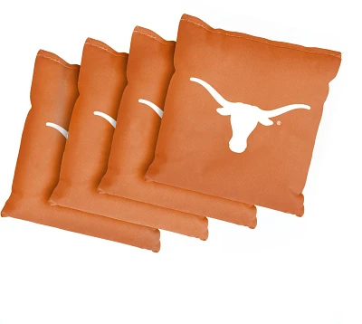 NCAA University of Texas Cornhole Replacement Bean Bags 4-Pack