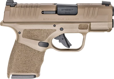 Springfield Armory Hellcat FDE Micro-Compact 9mm Semiautomatic Pistol                                                           