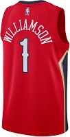 Nike Men's New Orleans Pelicans Zion Williamson Swingman Statement Jersey