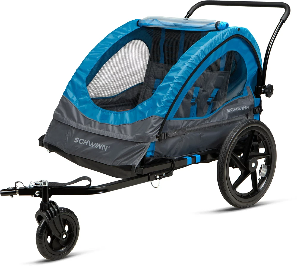 Schwinn Convoy 2-Child Bicycle Trailer                                                                                          