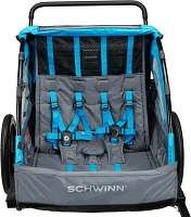 Schwinn Convoy 2-Child Bicycle Trailer                                                                                          