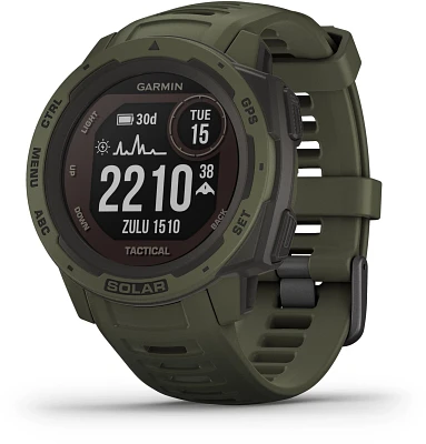 Garmin Instinct Solar GPS Tactical Edition Smartwatch                                                                           