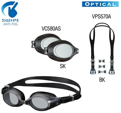 View Adults' SWIPE Swimming Goggles Kit                                                                                         