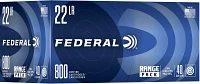 Federal Premium Champion LRN 22LR 40-Grain Rimfire Ammunition - 800 Rounds                                                      