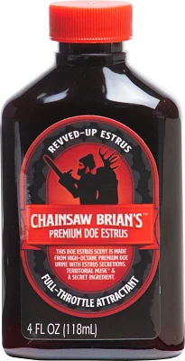 Wildlife Research Center Chainsaw Brian’s Premium Doe Estrus Attractant 4 Oz Bottle                                           