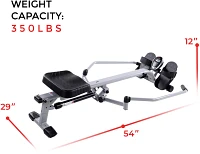 Sunny Health & Fitness Full Motion Rowing Machine                                                                               