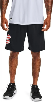 Under Armour Men's Freedom Tech Big Flag Logo Shorts 10