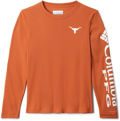 Columbia Sportswear Boys' University of Texas Terminal Tackle™ Long Sleeve T-shirt
