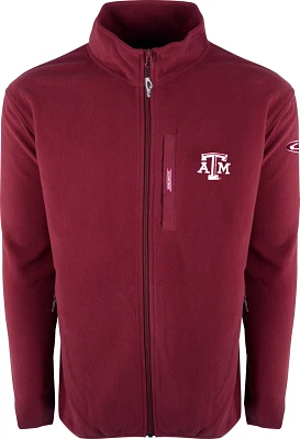 Drake Waterfowl Men's Texas A&M University Full-Zip Camp Fleece Sweatshirt
