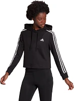 adidas Women’s Essentials 3-Stripes Crop Hoodie