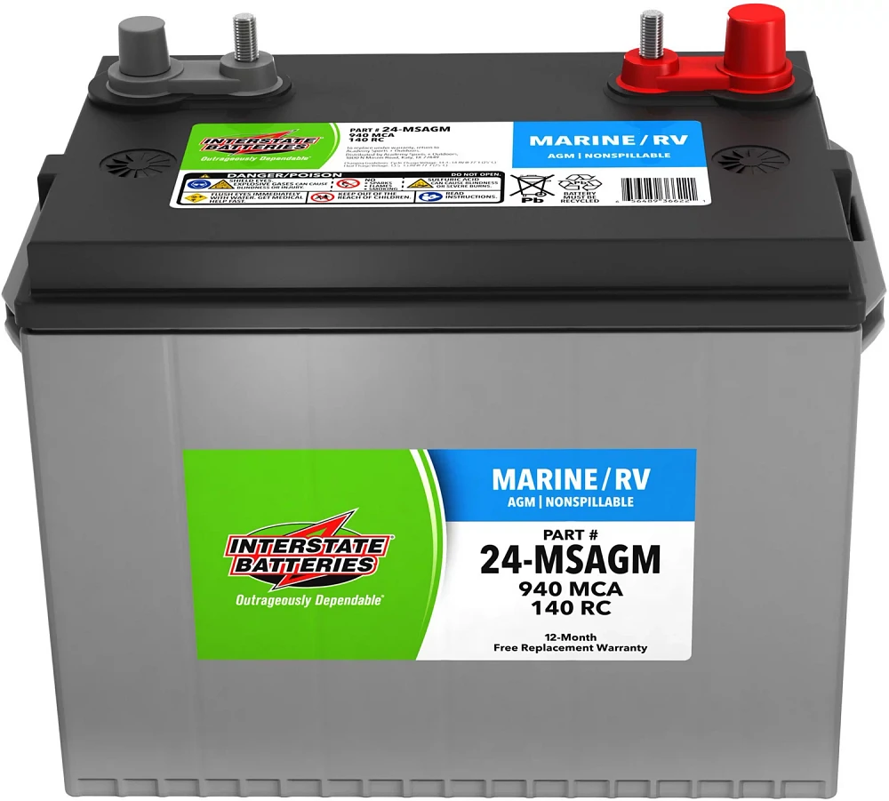 Interstate Batteries Marine Battery                                                                                             