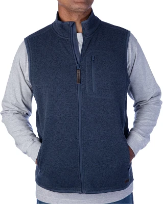 Smith's Workwear Men's Full Zip Sweater Fleece Vest