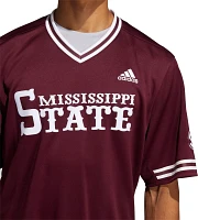 adidas Men's Mississippi State University Replica Baseball Jersey