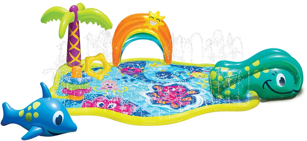 Banzai Junior Splish Splash 5-Person Water Park                                                                                 