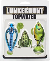 Lunkerhunt Topwater Combo Baits 3-Pack                                                                                          