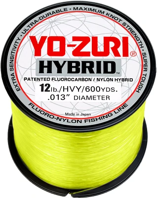 Yo-Zuri Hybrid Hi Vis 600 yards Co-Polymer Fishing Line