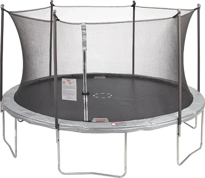 AGame ft Round Trampoline with Enclosure