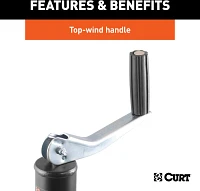 CURT A-Frame Jack with Top Handle                                                                                               