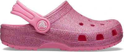 Crocs Girls' Classic Glitter Clogs                                                                                              