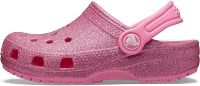 Crocs Girls' Classic Glitter Clogs                                                                                              