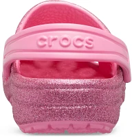 Crocs Girls' Classic Glitter Clogs                                                                                              