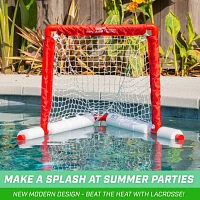 GoSports Splash LAX Lacrosse Floating Pool Goal Set                                                                             