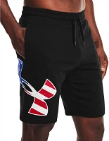 Under Armour Men's Freedom Rival Big Flag Logo Shorts 10 in                                                                     