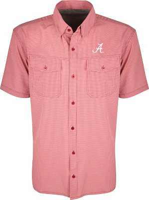 Drake Waterfowl Men's University of Alabama Traveler's Shirt                                                                    