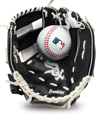 Franklin Youth MLB Chicago White Sox T-ball Glove and Ball Set                                                                  