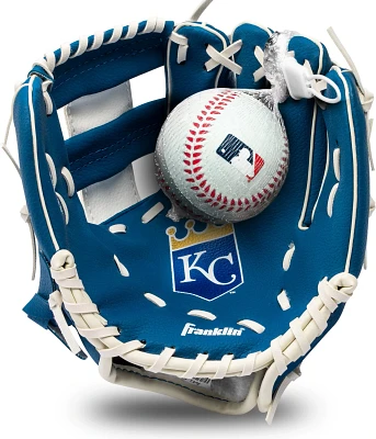 Franklin Youth MLB Kansas City Royals T-ball Glove and Ball Set                                                                 