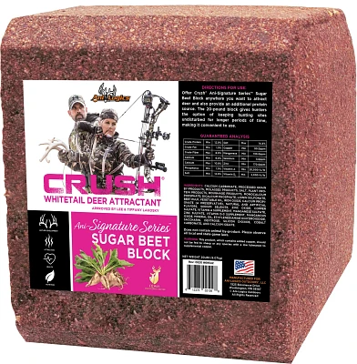 Crush Ani-Signature Series 20 lb Sugar Beet Block                                                                               