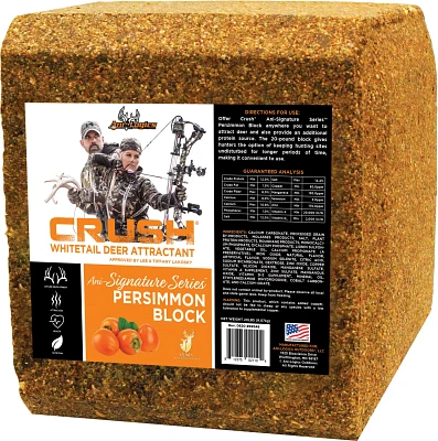 Crush Ani-Signature Series 20 lb Persimmon Block                                                                                